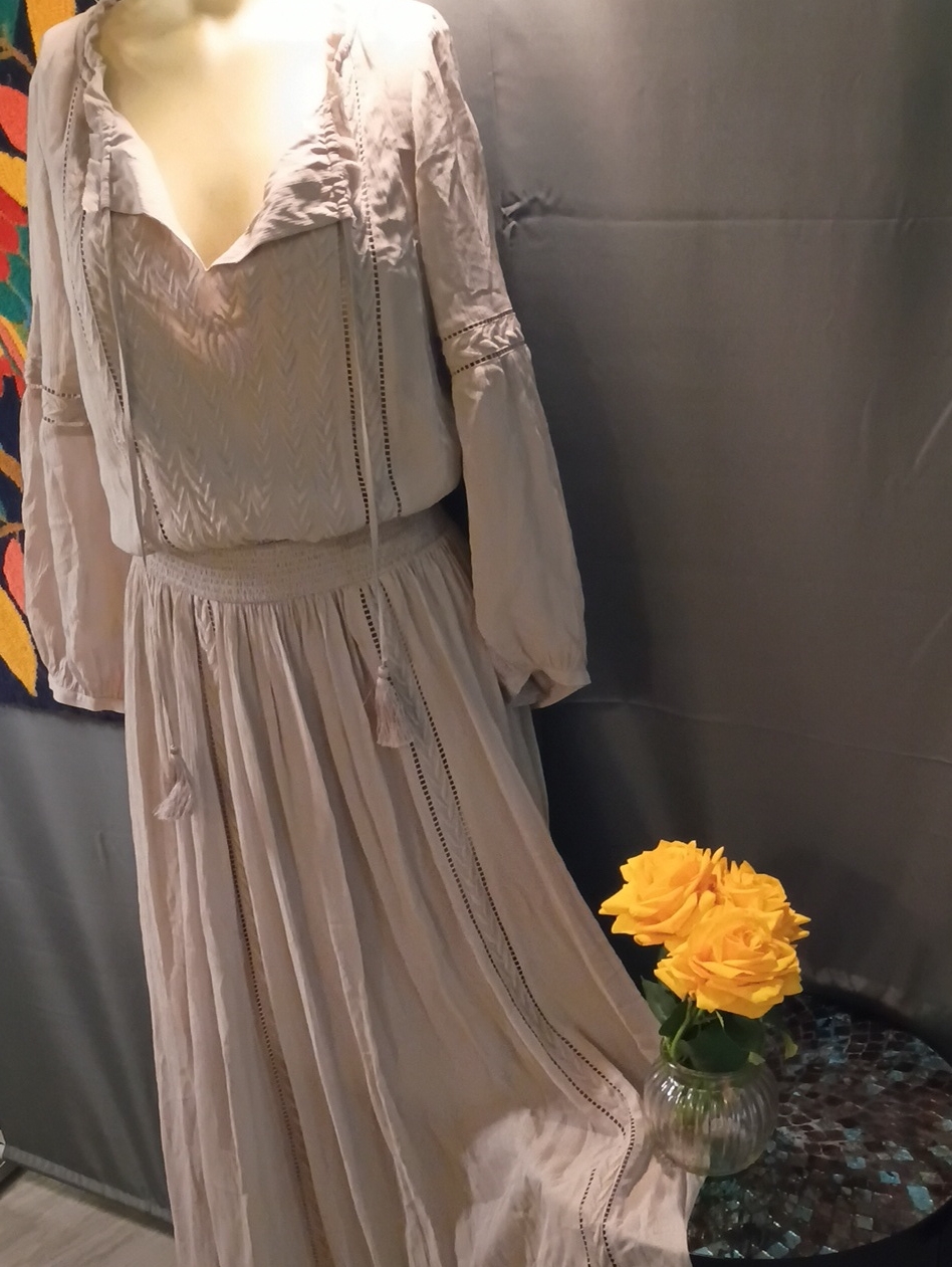 Banana Republic Heritage Collection Neutral Beige Dress